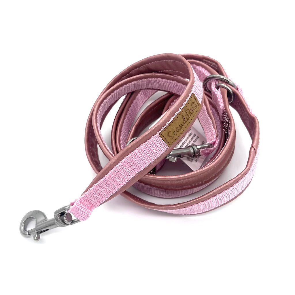Hundeleine  3-fach verstellbar, flexibel fr Training & Spaziergnge   ScandiPaws