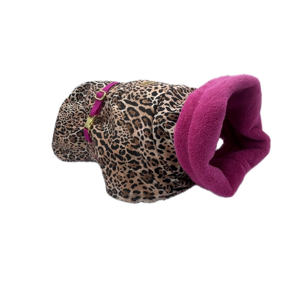  Hundemantel Leopard Pink ScandiPaws größenverstellbar