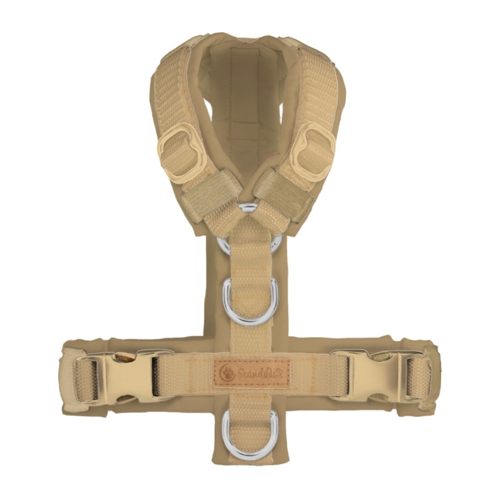 ScandiPaws Hundegeschirr Beige