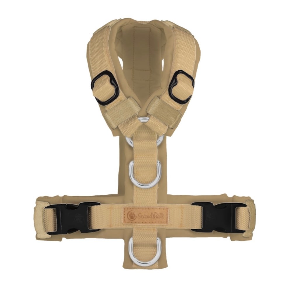ScandiPaws Hundegeschirr Beige