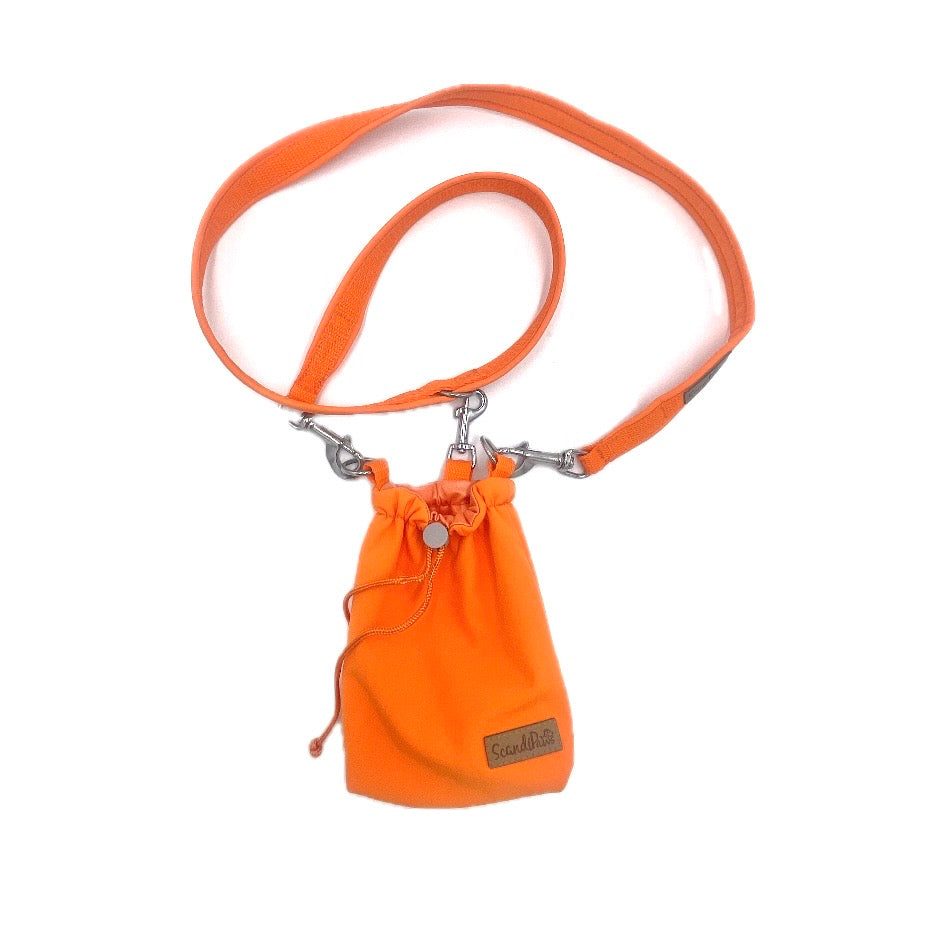 Hunde Leckerlibeutel Orange