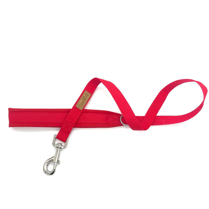 Sport- & Trainingsleine für Hunde Rot red