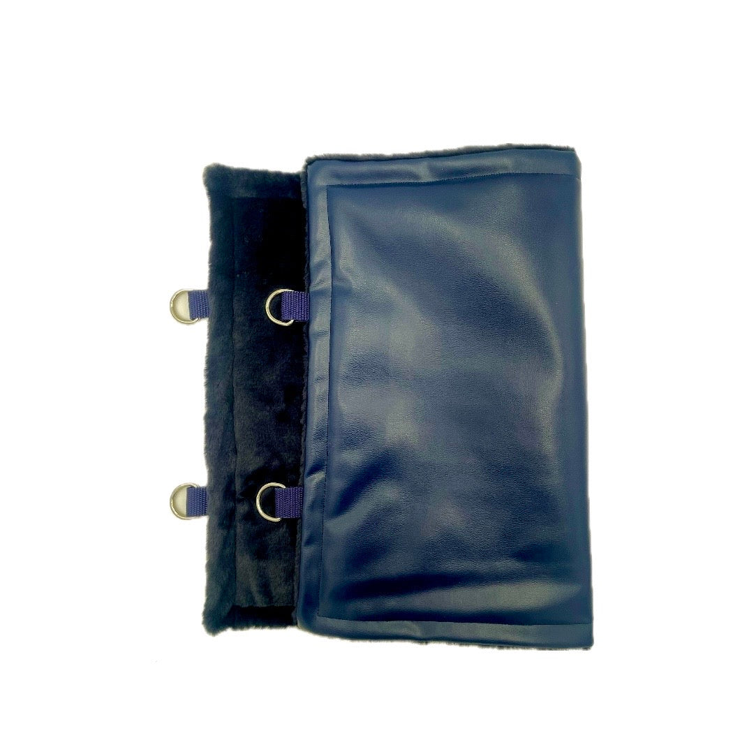 Hundedecke Marine Lederimitat