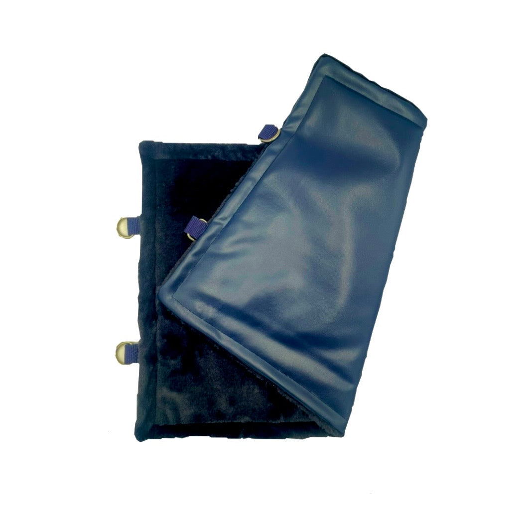 Hundedecke Marine Lederimitat
