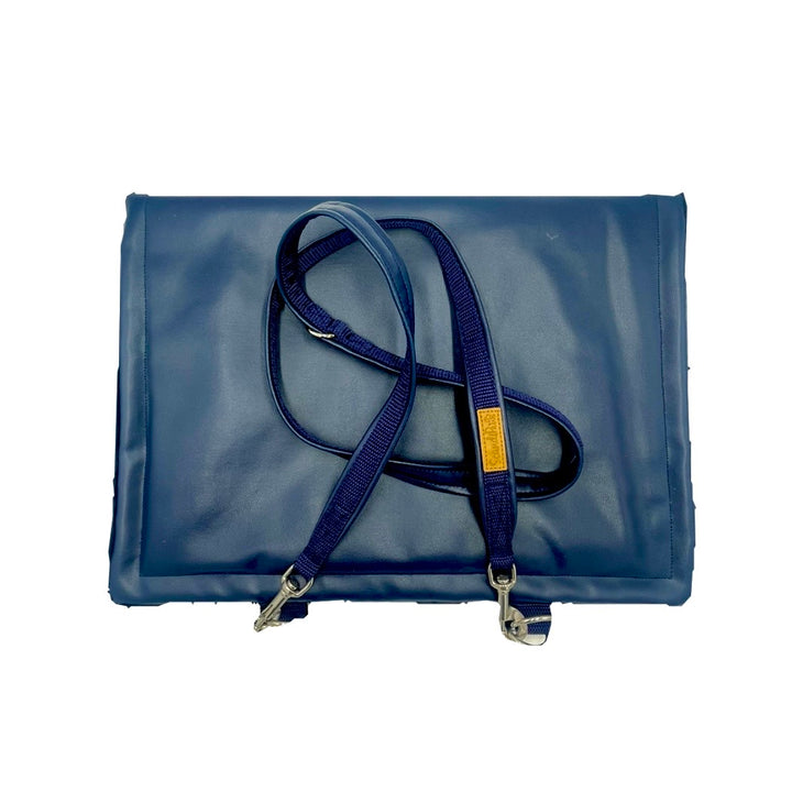 Hundedecke Marine Lederimitat