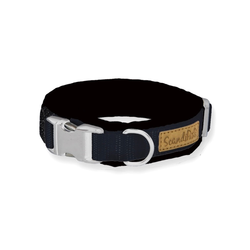 Hunde Halsband Black Graphit