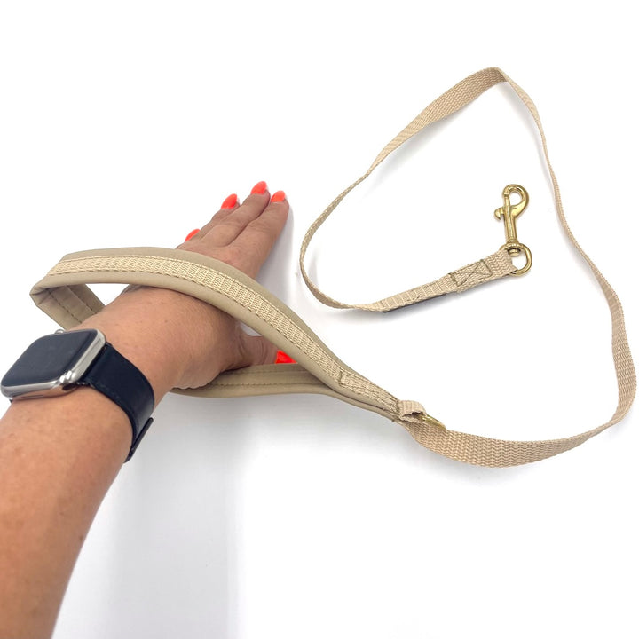Sport- & Trainingsleine für Hunde Beige