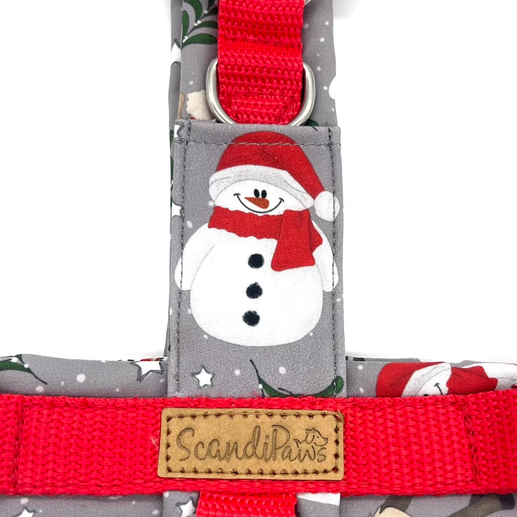 Weihnacht Kollektion - Hundegeschirr Snowman