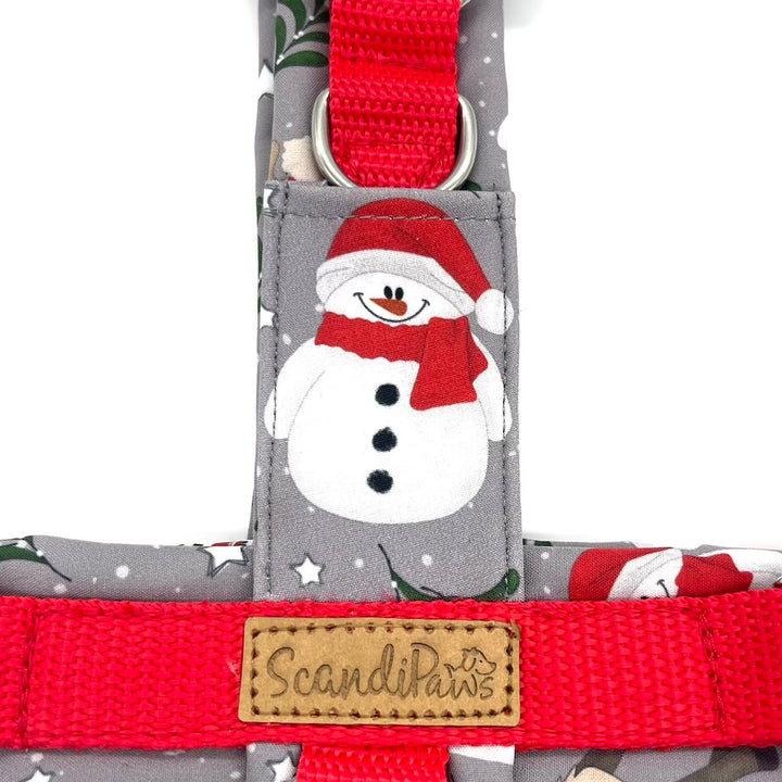 Weihnacht Kollektion - Hundegeschirr Snowman