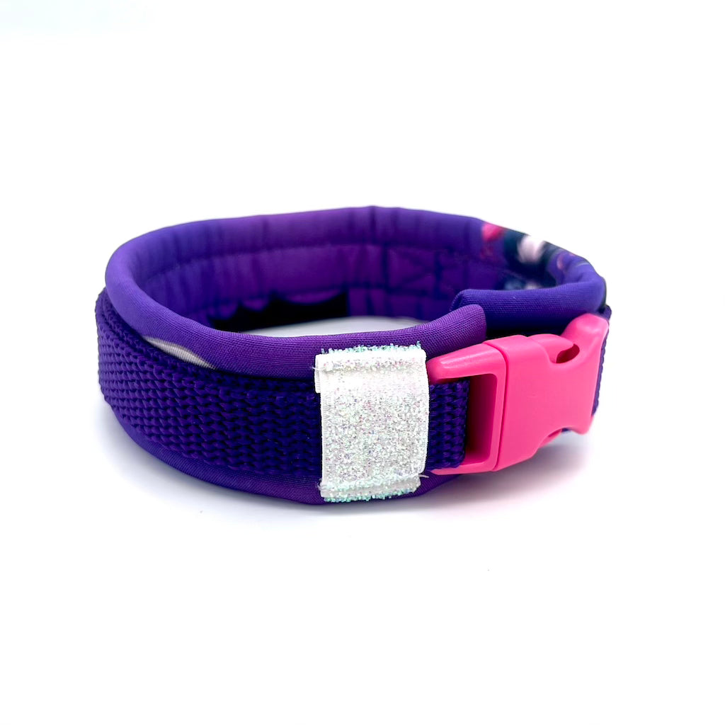 Halloween Hund Halsband Lila Pink