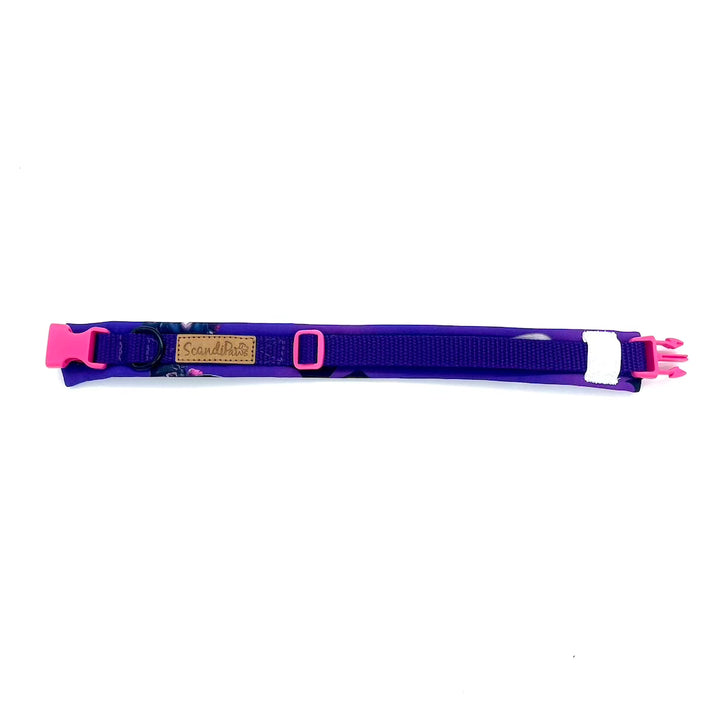 Halloween Hund Halsband Lila Pink