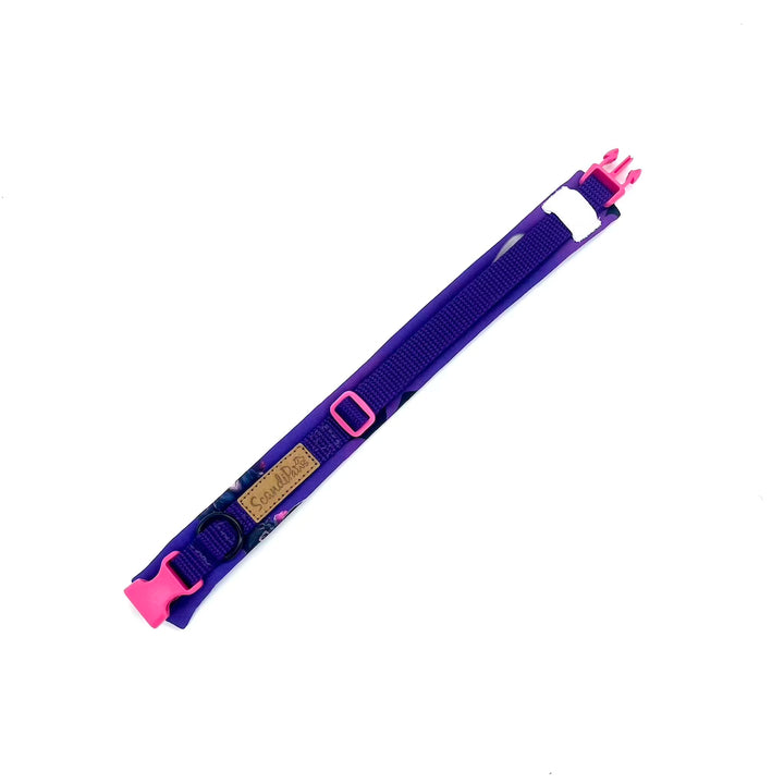 Halloween Hund Halsband Lila Pink