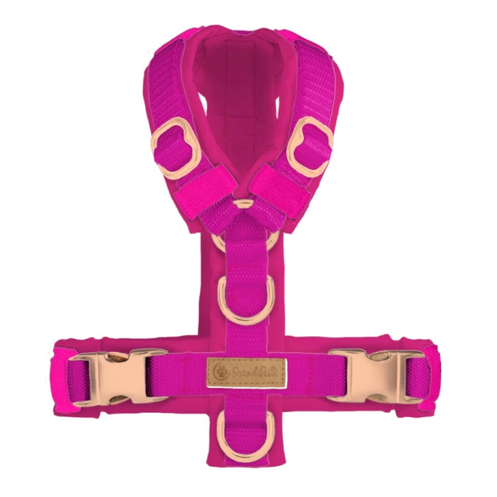 Hundegeschirr in der Farbe PINK von ScandiPaws Rosegold