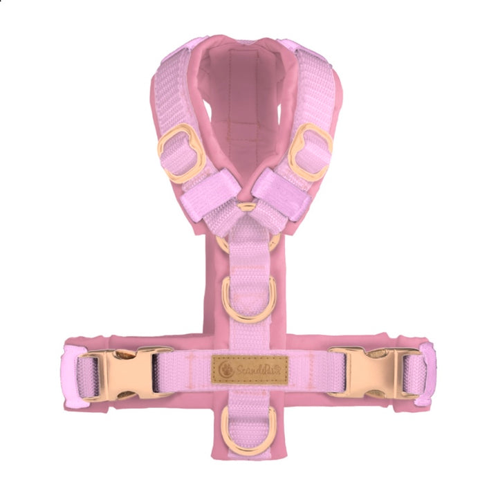 Hundegeschirr Rosa Rosegold