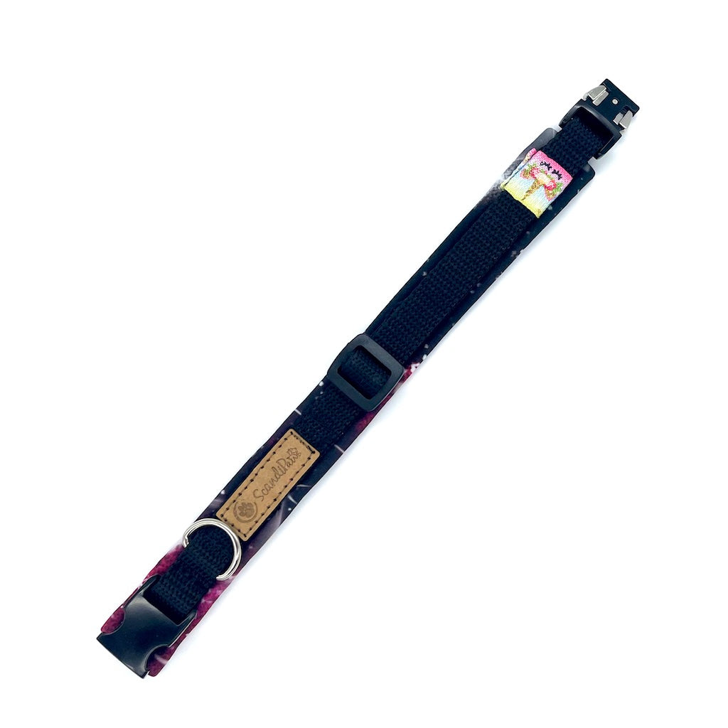 Halsband für Hunde aus Softshell von ScandiPaws Einhorn