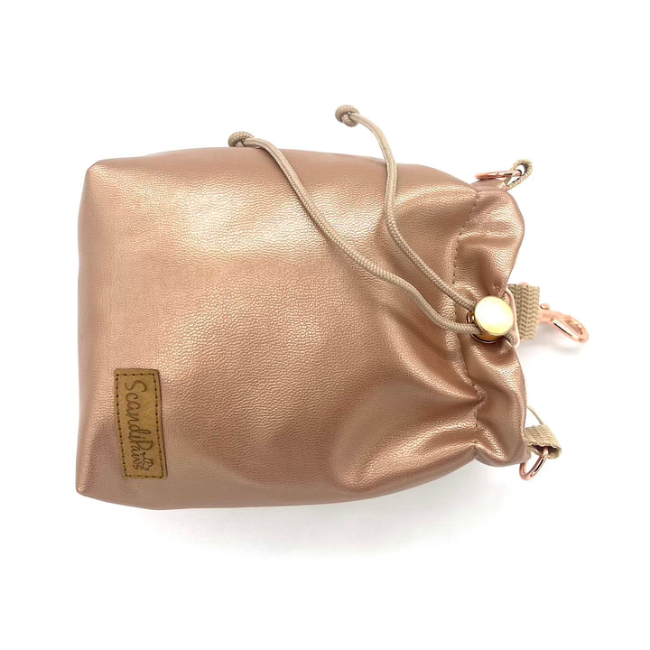 Leckerlibeutel Hund Goodiebag Rosegold Gassi Gassitasche Gassibag