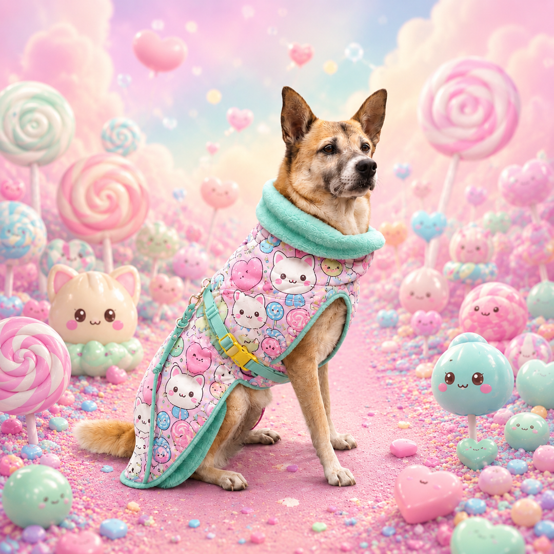 Mint Candy 🍭 Hundemantel
