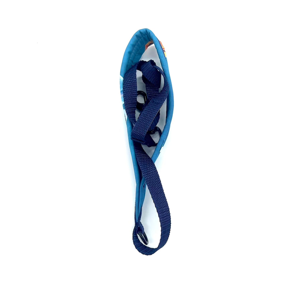 Halloween Hundeleine Blau von ScandiPaws Monster Bats