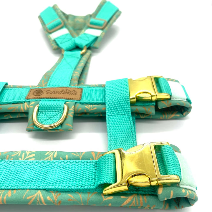 Sicherheitsgeschirr für Hunde Safety Adapter Mint Gold