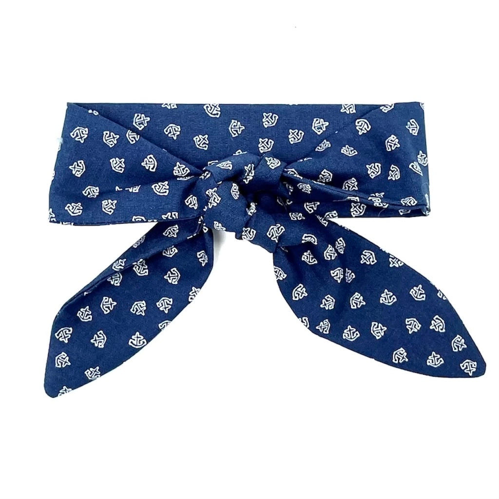 ScandiPaws Hunde Halsschleife "Blue Anchor"
