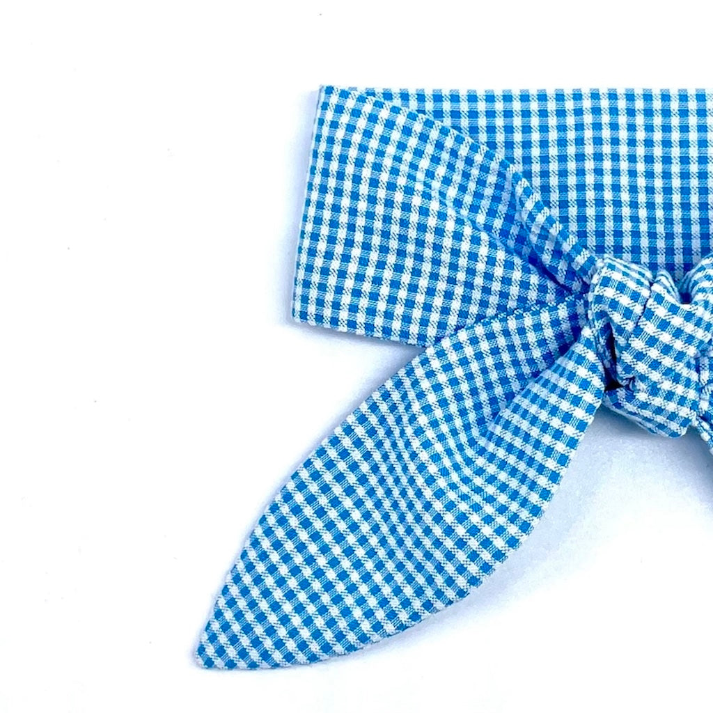 ScandiPaws Hunde Halsschleife "Light Blue´n´white"