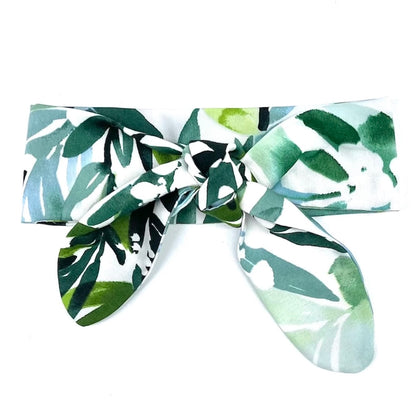ScandiPaws Hunde Halsschleife "Green Palm"