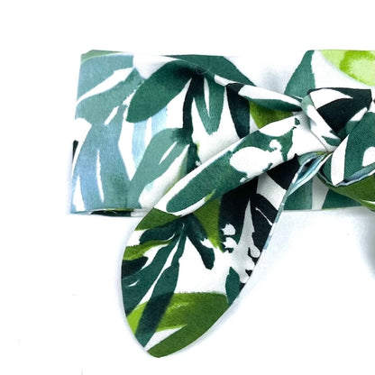 ScandiPaws Hunde Halsschleife "Green Palm"