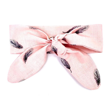 ScandiPaws Hunde Halsschleife "Rose Feather"