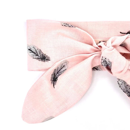 ScandiPaws Hunde Halsschleife "Rose Feather"