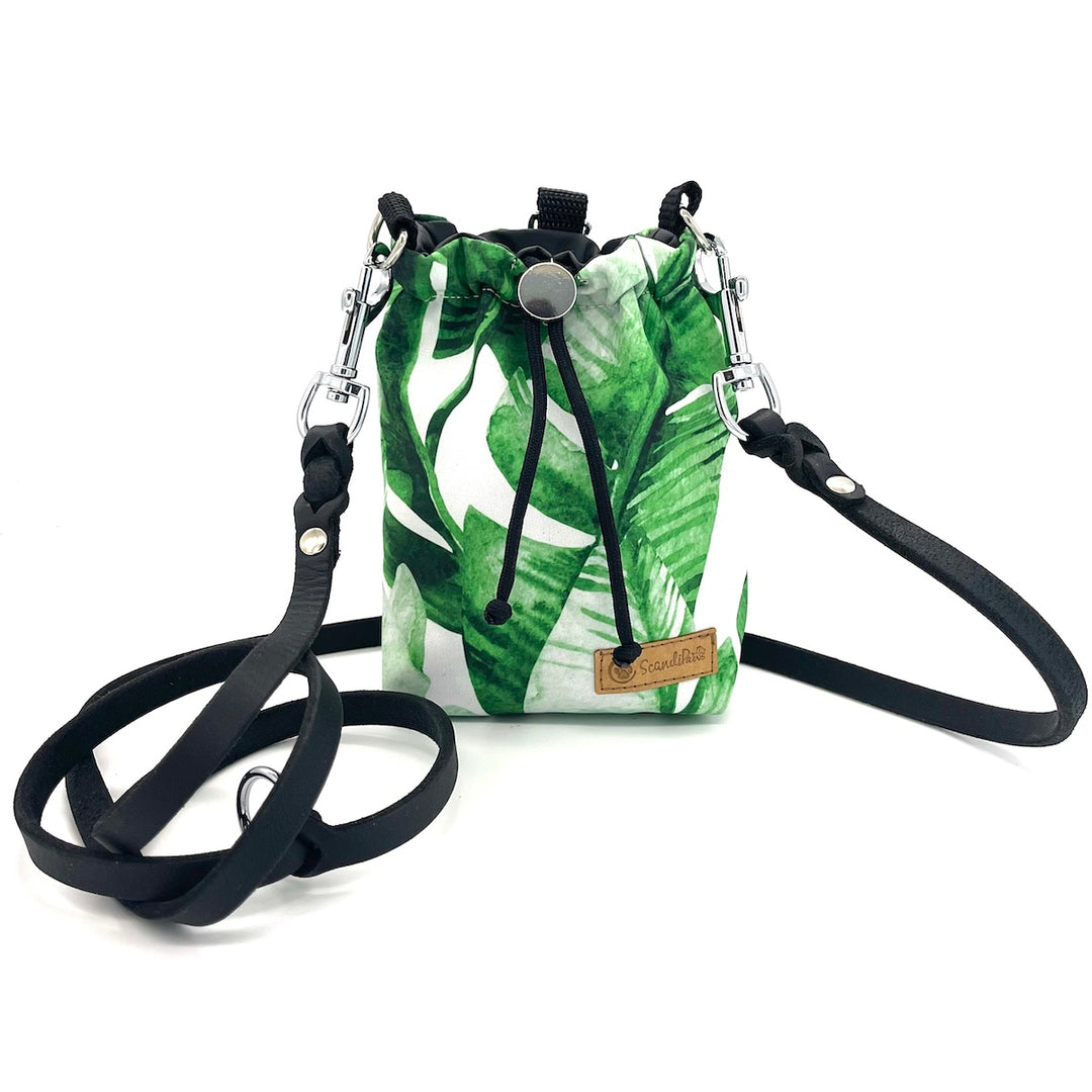 Hunde Leckerlibeutel Goodiebag und Futterbeutel für Unterwegs. Ob beim Gassi, Spaziergänge oder Training Banane 