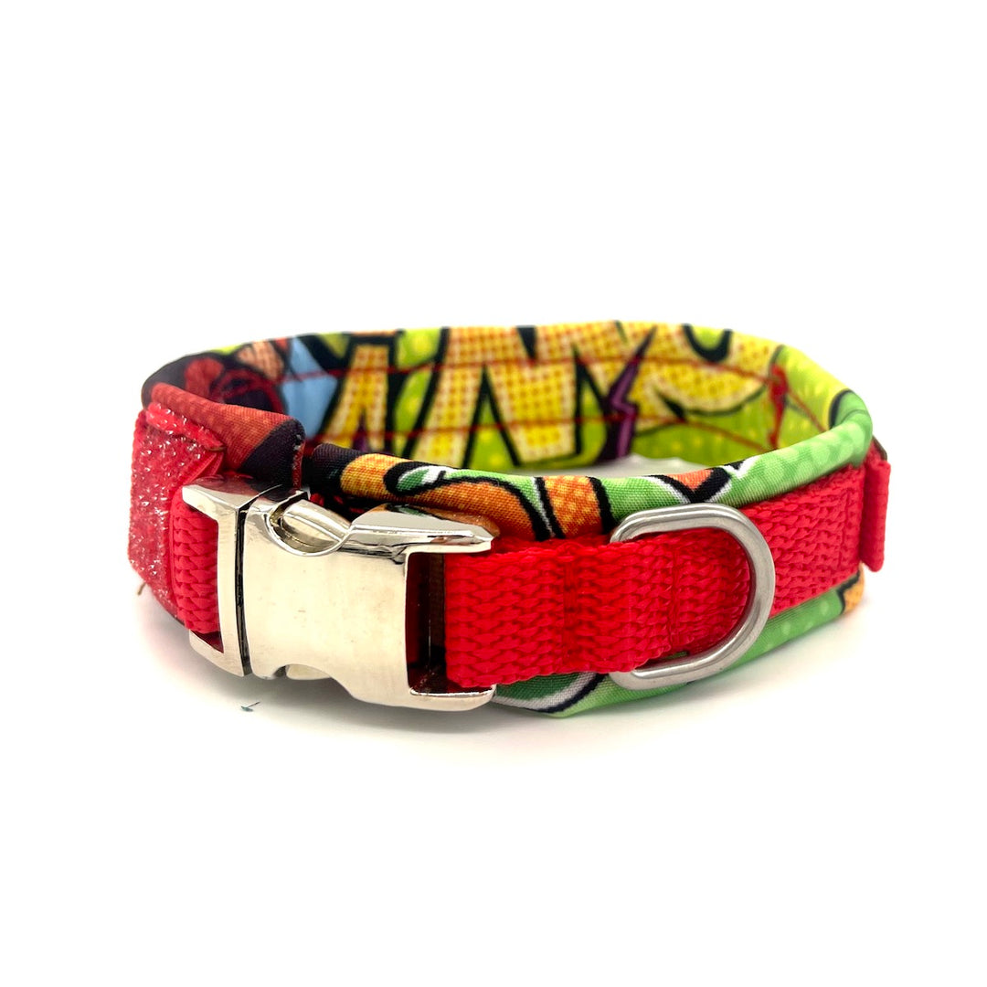 Hochwertiges Hundehalsband aus robustem Material, verstellbar und komfortabel, ideal für Spaziergänge und Sicherheit, in modernem Design. fashionline schwarz Rosegold